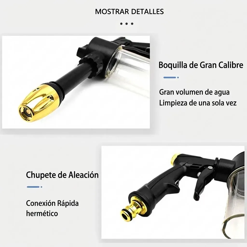 Hidrolavadora Portatil Inalambrica Pistola Para Lavar Carros - Imagen 4