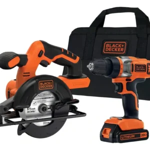 Kit Taladro Atornillador + Sierra Circular 20V BLACK+DECKER BDCD220CS-B2C