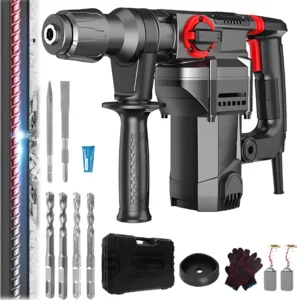 Rotomartillo Cincelador Perforador Sds Con Accesorios