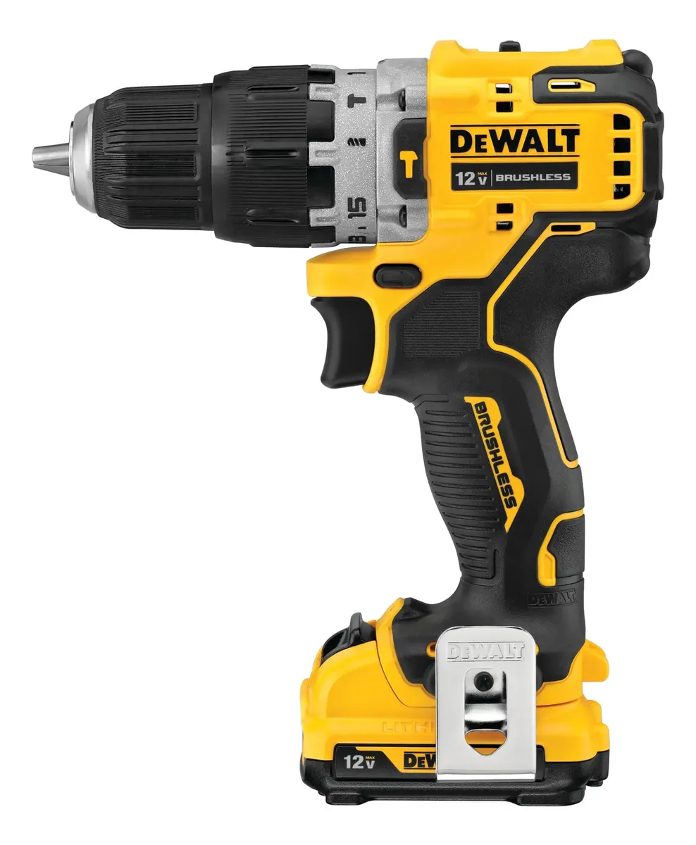 Kit Taladro Percutor + Atornillador 12v Dewalt Dck225f2-b2 - Imagen 6