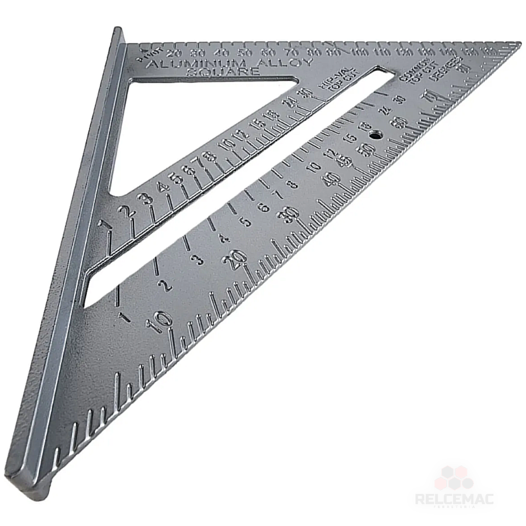 Escuadra Rápida de Carpintería Profesional de 18 cm - Aleación de Aluminio de Alta Precisión - Imagen 3