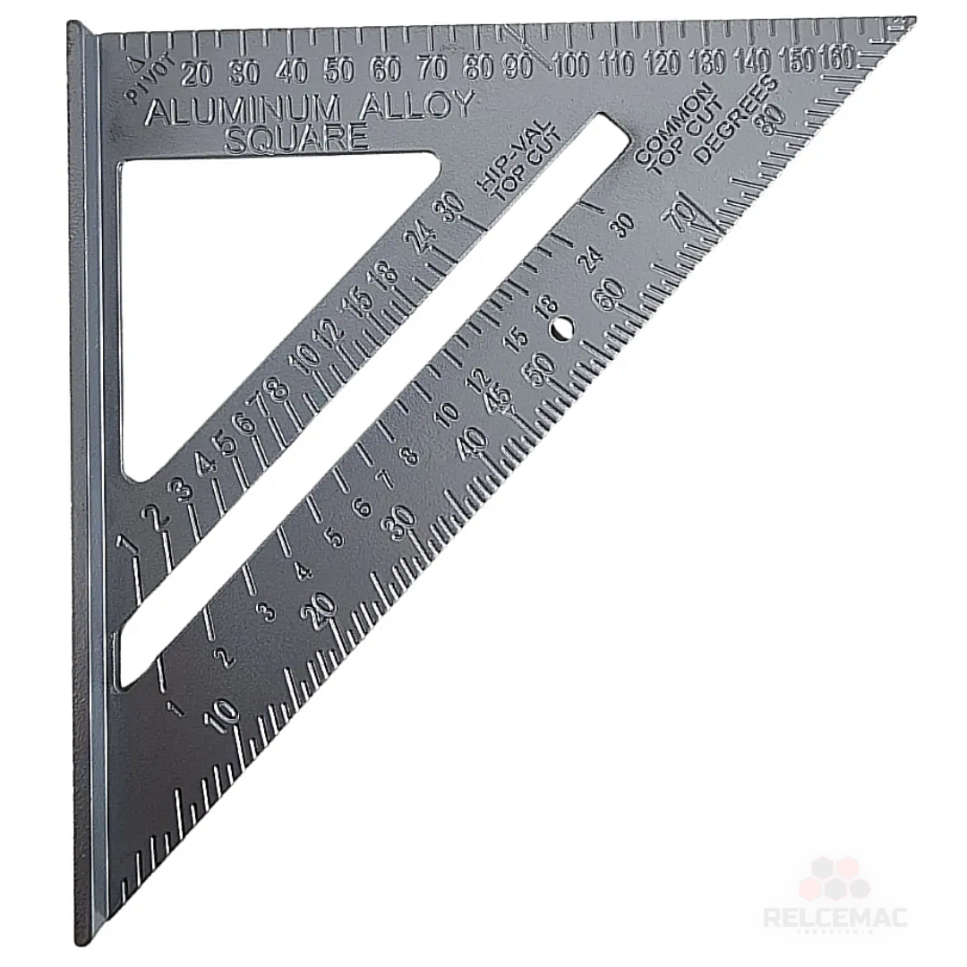 Escuadra Rápida de Carpintería Profesional de 18 cm - Aleación de Aluminio de Alta Precisión - Imagen 4