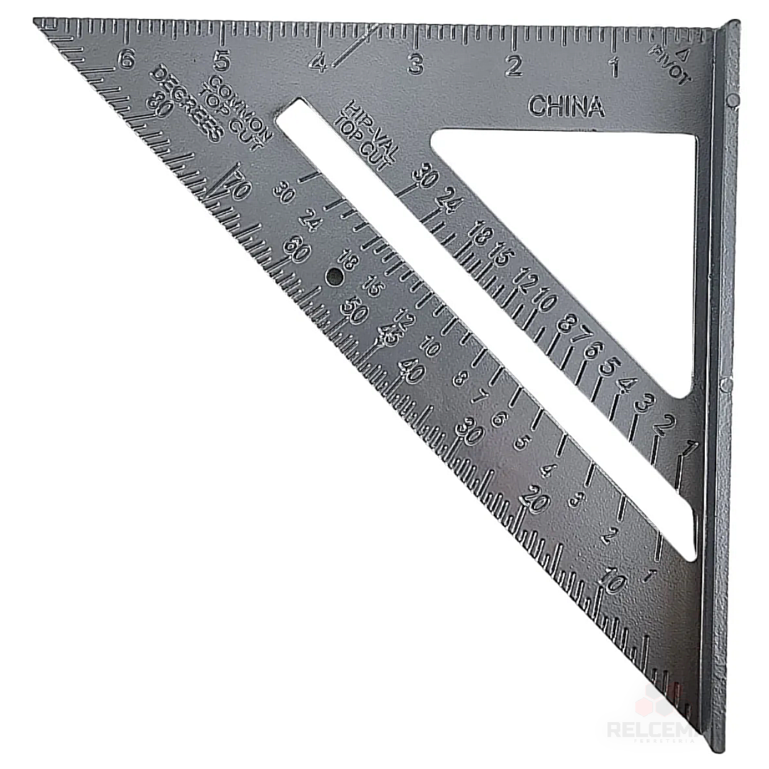 Escuadra Rápida de Carpintería Profesional de 18 cm - Aleación de Aluminio de Alta Precisión - Imagen 5